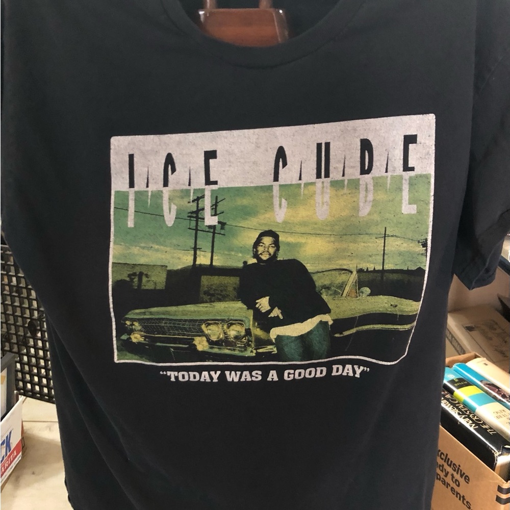 Ice Cube Black Graphic Tee Size L